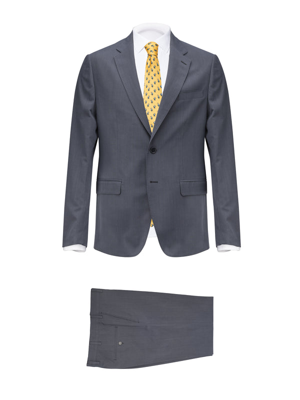 Grey T Wool Suit by Reda - BAZOOKA 