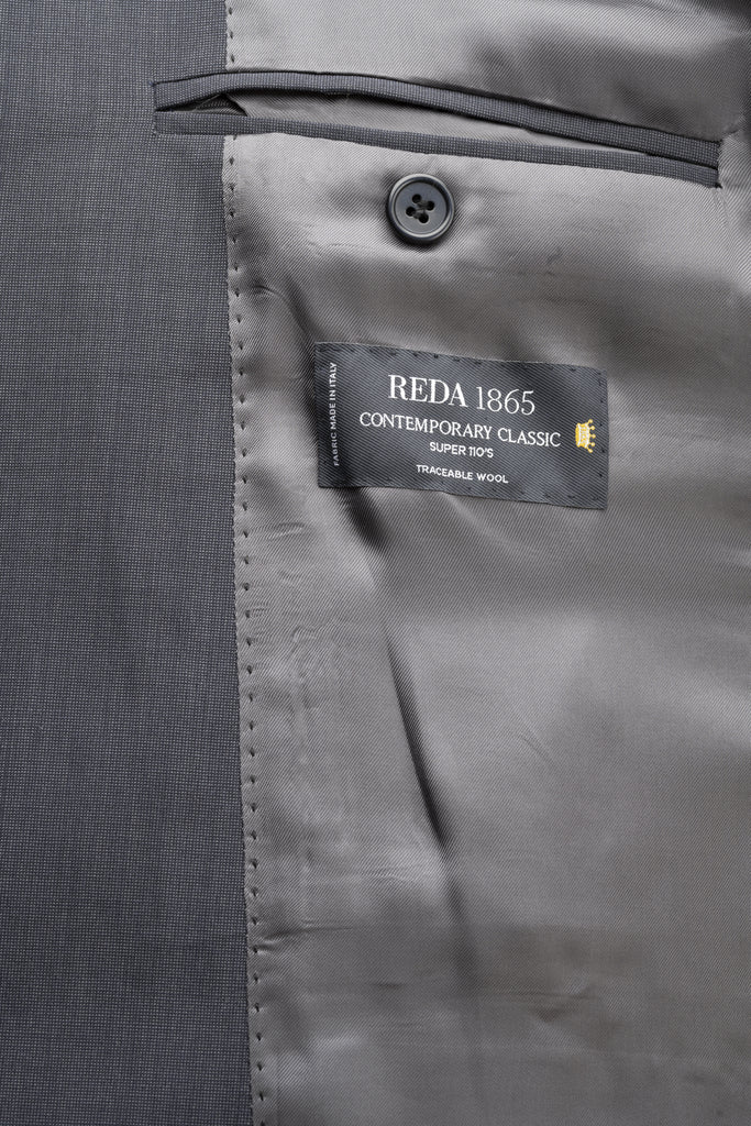 Grey T Wool Suit by Reda - BAZOOKA 