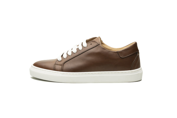 Tanned Brown Sneaker/White Rubber - BAZOOKA 