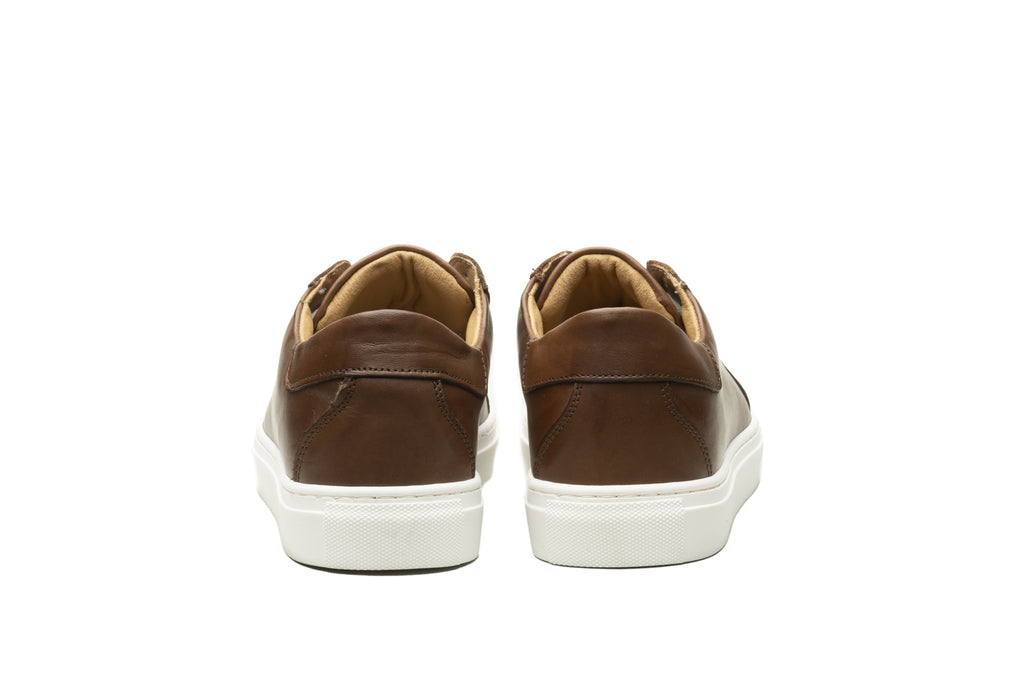 Tanned Brown Sneaker/White Rubber - BAZOOKA 