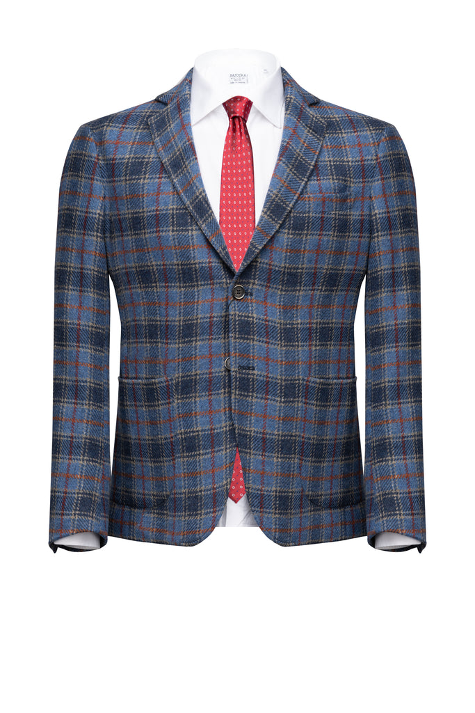 Arlecchino Wool Blazer - BAZOOKA 