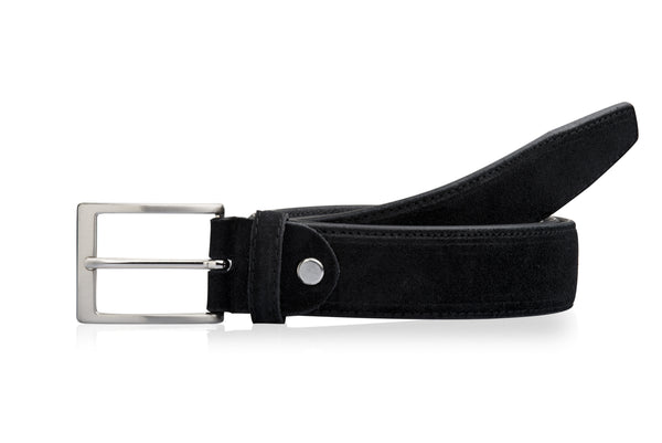 Black Suede Belt - BAZOOKA 