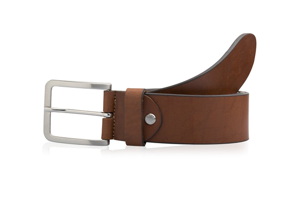 Brown "Plain" Belt - BAZOOKA 