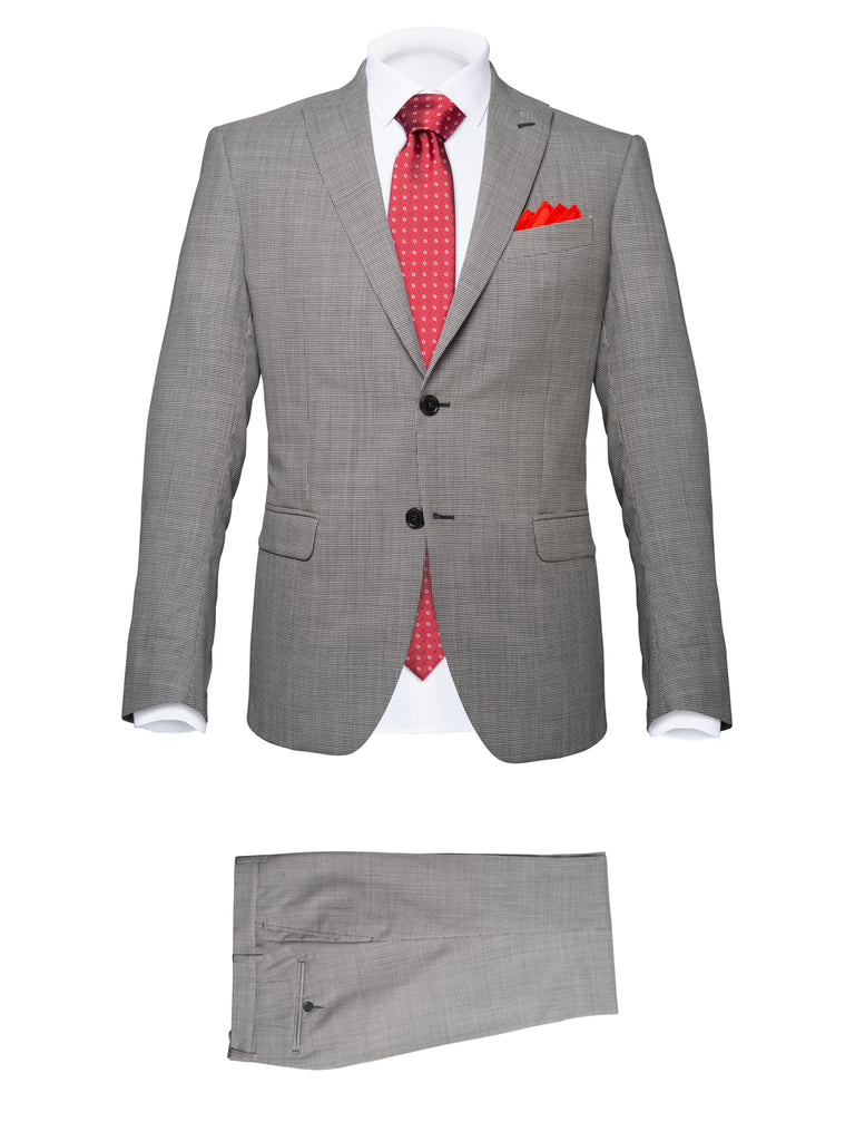 Salt&Pepper Wool Suit - BAZOOKA 