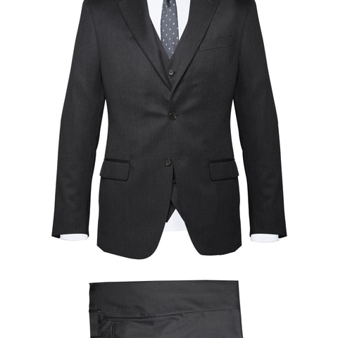 3 Piece Suit Dark Grey - BAZOOKA 