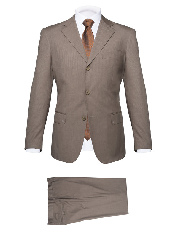 Light Brown Suit (3 bottons) - BAZOOKA 