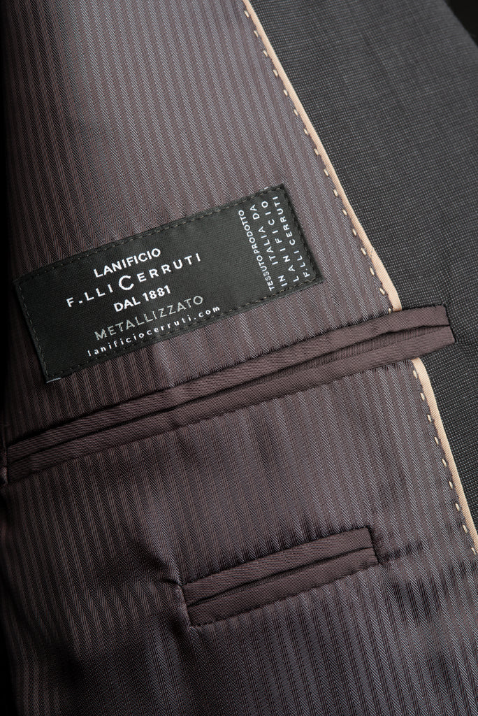 Chuckle Grey Suit by Cerruti - BAZOOKA 