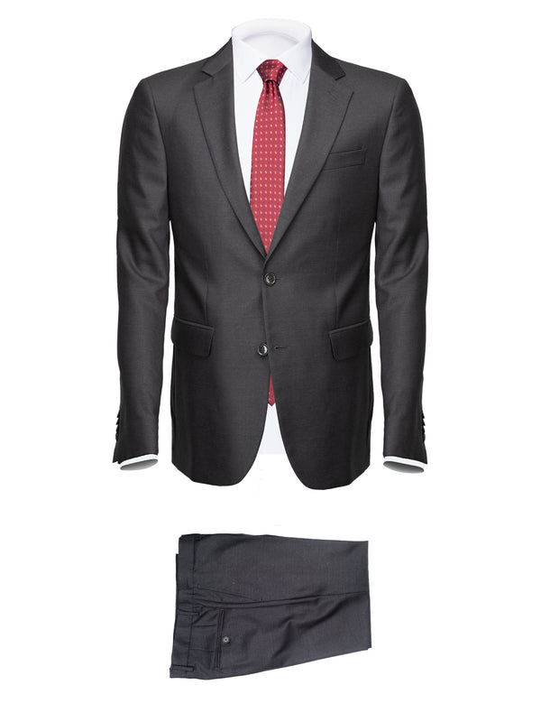 Grey Cerruti Cool Wool Suit - BAZOOKA 