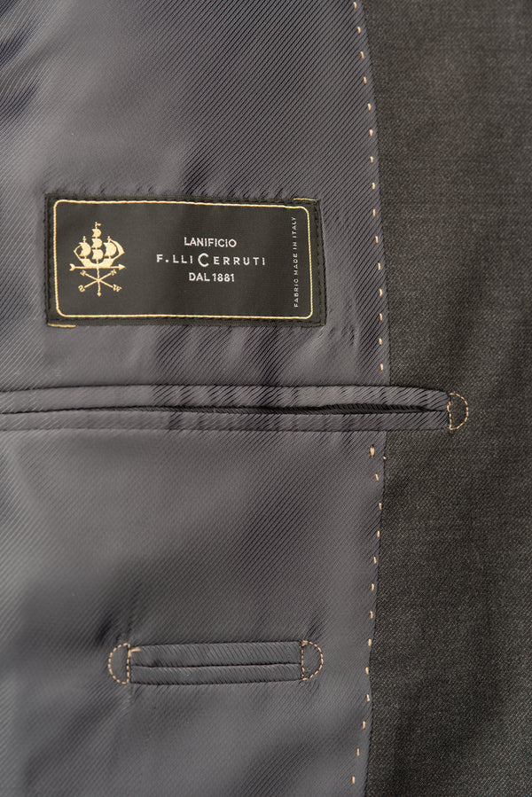 Grey Cerruti Cool Wool Suit - BAZOOKA 