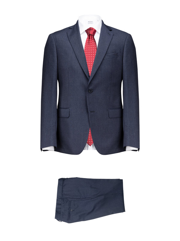 Microfantasy Blue Jeans Cool Wool Suit by Cerruti - BAZOOKA 