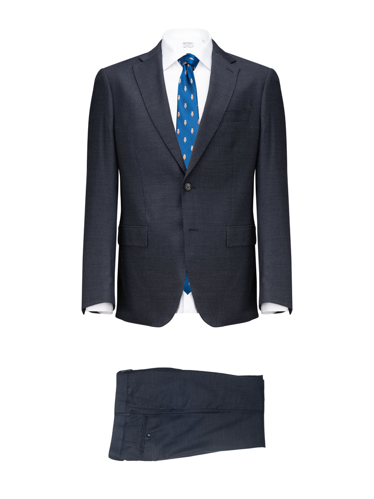 Blue Wool Suit - BAZOOKA 
