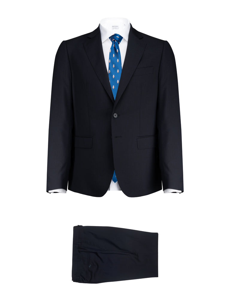 Pallini Navy Cool Wool Suit by Tollegno - BAZOOKA 