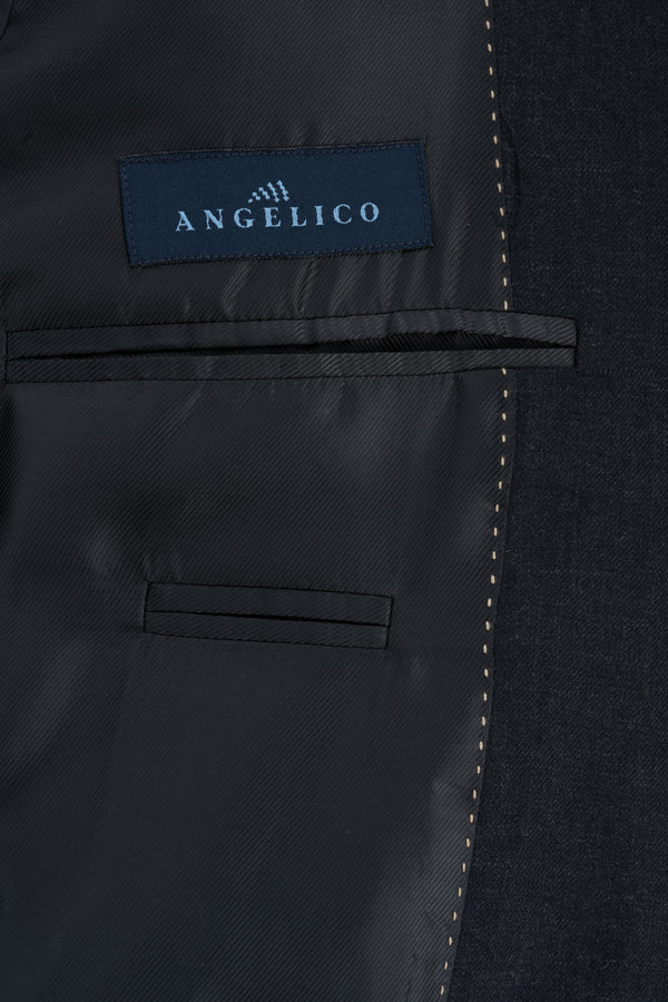 Chukle Grey Cool Wool Suit by Angelico - BAZOOKA 