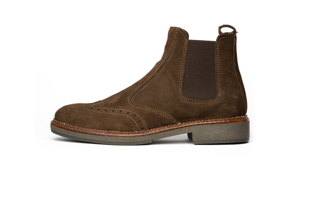 Suede Brown Chelsea - BAZOOKA 