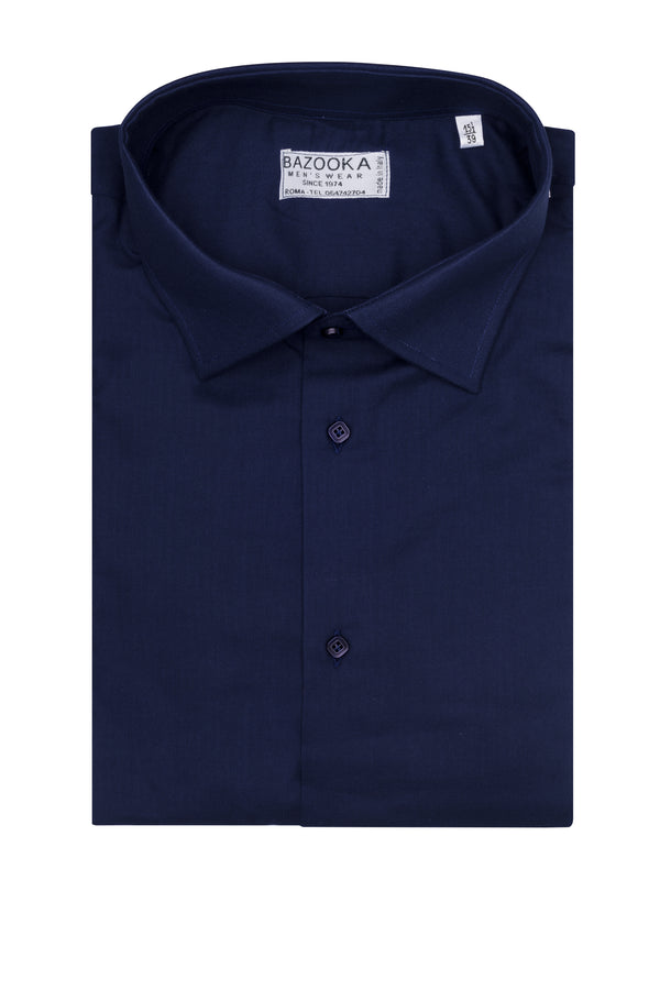 Navy Blue Shirt by Bazooka - BAZOOKA 