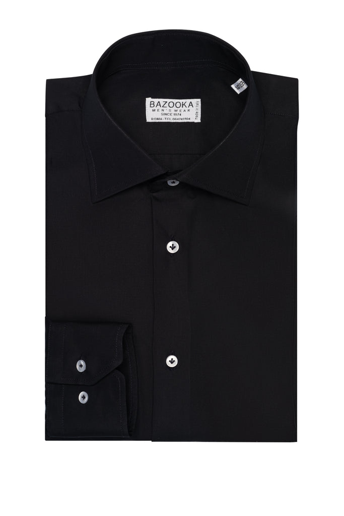 Solid Black Shirt by Bazooka - BAZOOKA 