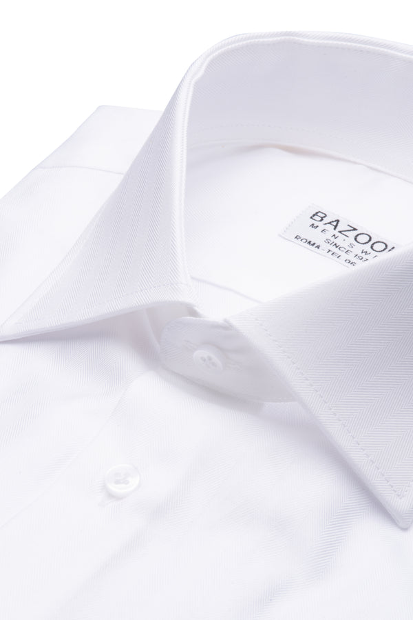 Pattern White Shirt by Bazooka - BAZOOKA 