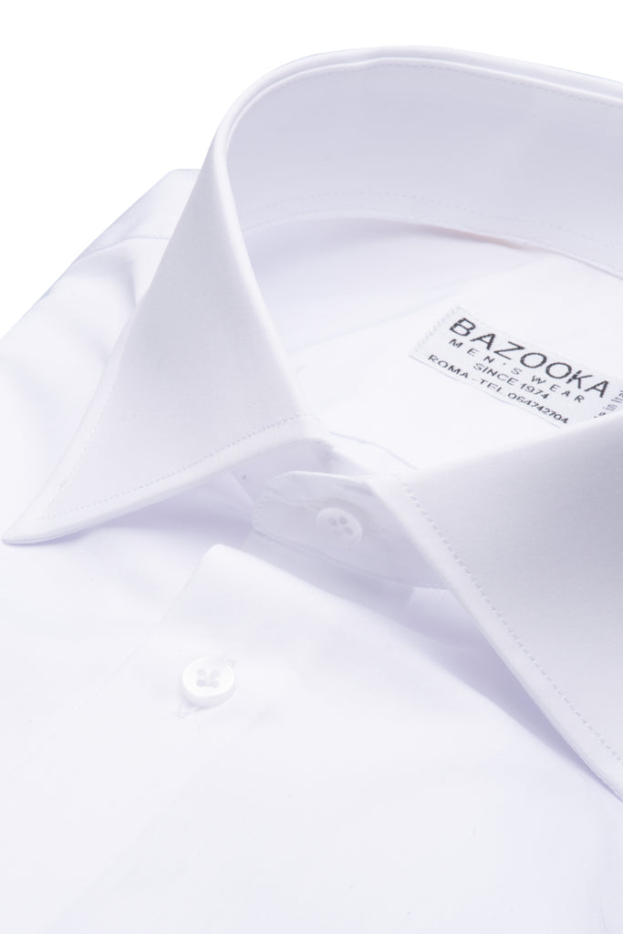 Solid White Shirt by Bazooka - BAZOOKA 