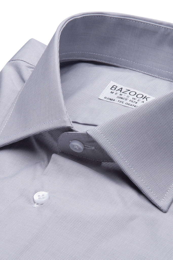 Grey Pattern Shirt by Bazooka - BAZOOKA 