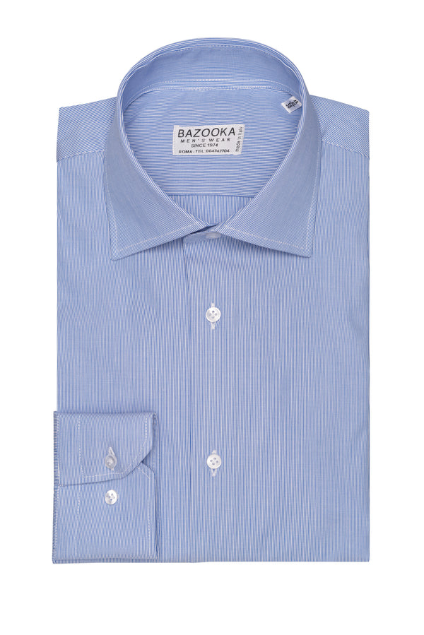 Millerighe Blue Shirt by Bazooka - BAZOOKA 