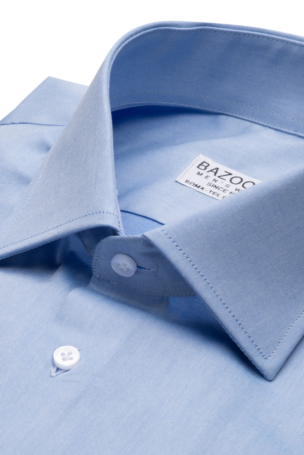 Light Blue Twill Shirt by Bazooka - BAZOOKA 