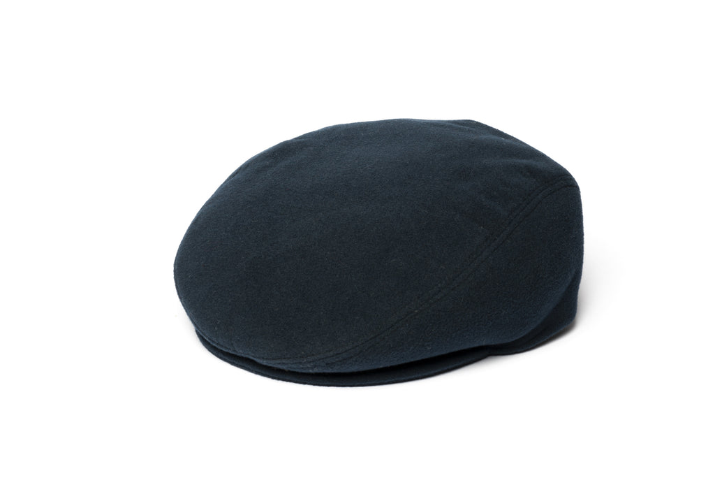 Blue Wool Flat Cap - BAZOOKA 