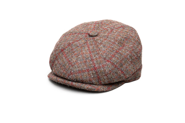 Irish Fantasy  Brown Flat Cap - BAZOOKA 