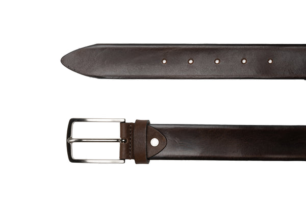 Dark Brown Invecchiato Belt 3,5 - BAZOOKA 