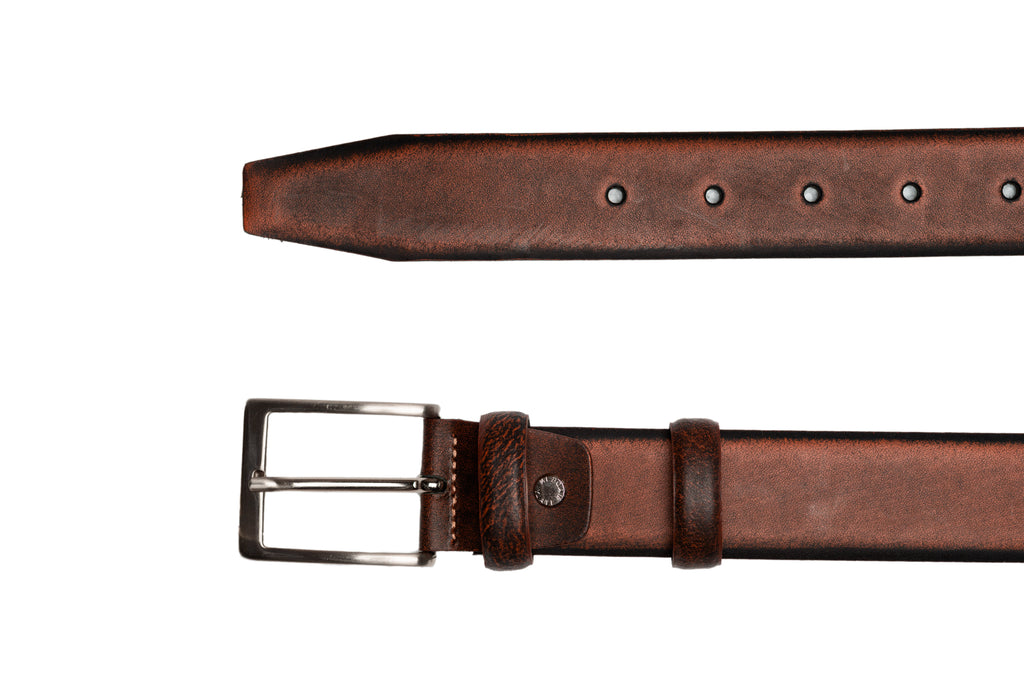 Rust Cognac Belt - BAZOOKA 