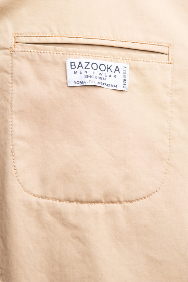 Beige Cotton Blazer - BAZOOKA 