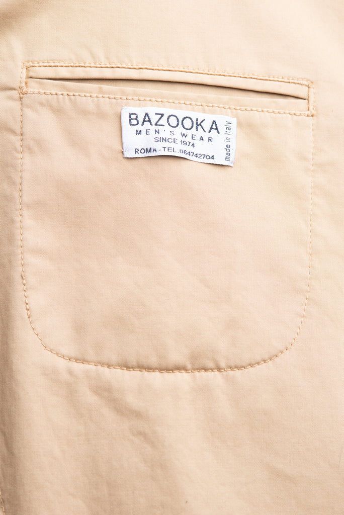 Beige Cotton Blazer - BAZOOKA 