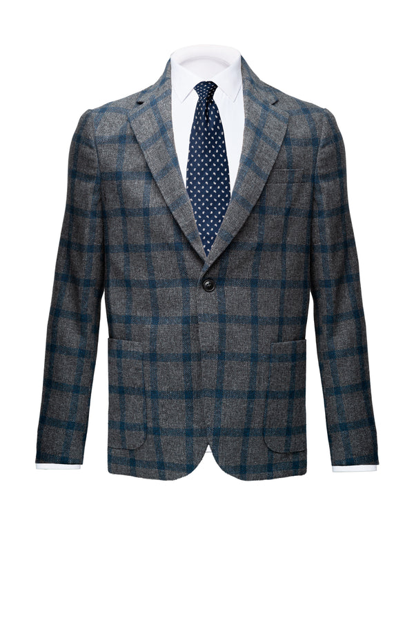 Green & Blue Windowpane - BAZOOKA 