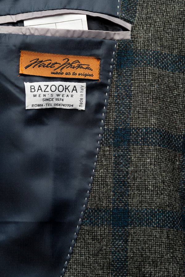 Green & Blue Windowpane - BAZOOKA 