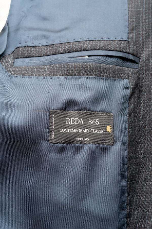 Fantasy Navy Wool Suit by Reda - BAZOOKA 