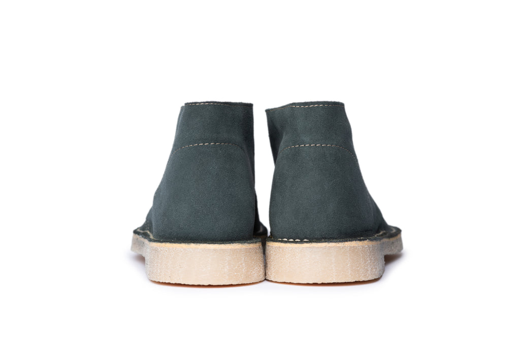 Green Suede Desert Boot - BAZOOKA 