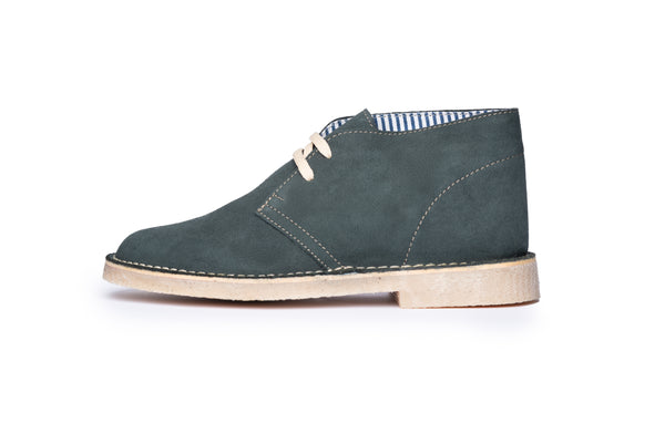 Green Suede Desert Boot - BAZOOKA 