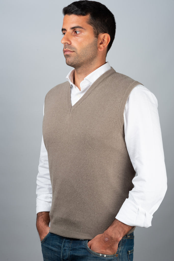 Sahara Cashmere vest - BAZOOKA 