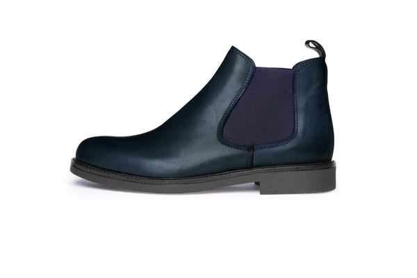 Navy Chelsea Boot - BAZOOKA 