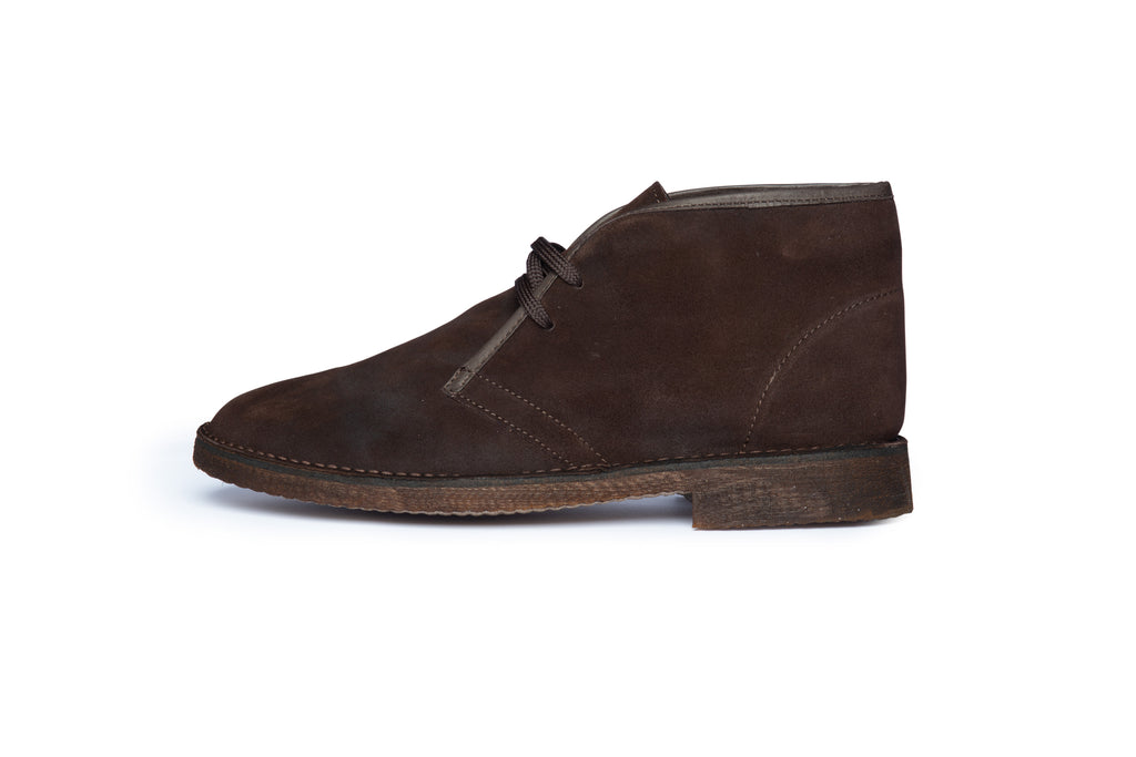 Brown Suede Desert Boot - BAZOOKA 