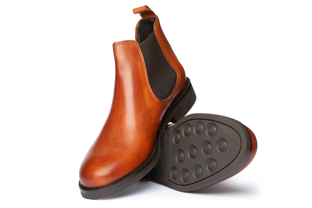 Cognac Chelsea Boot - BAZOOKA 