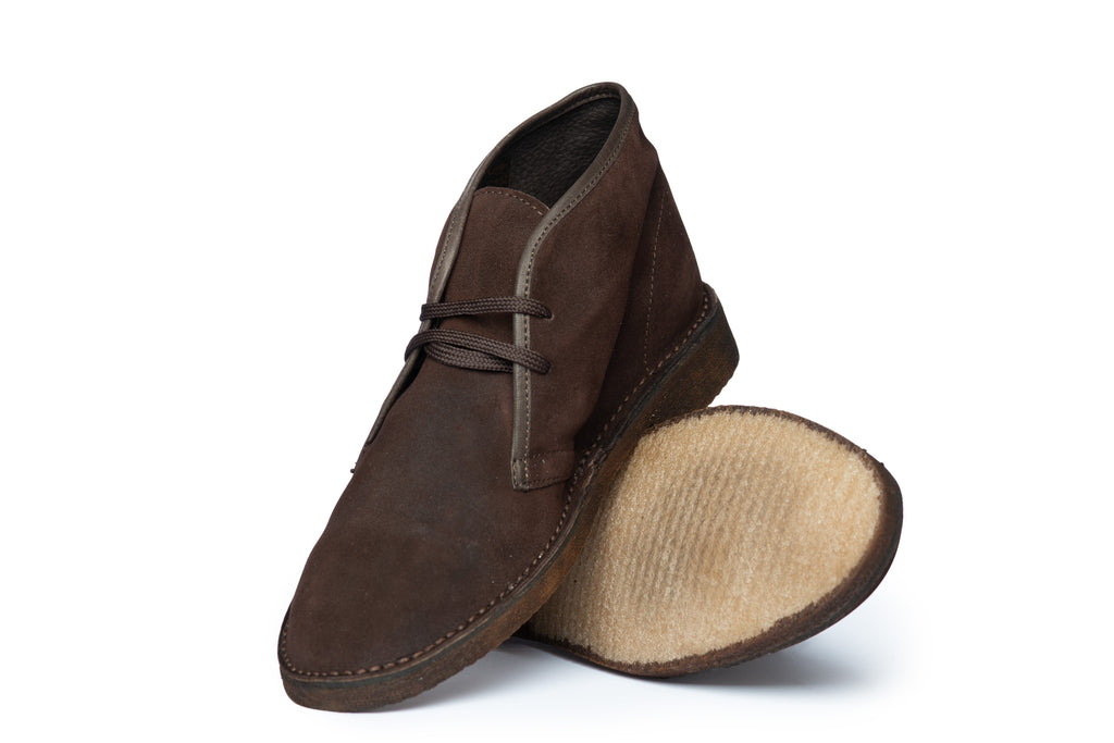 Brown Suede Desert Boot - BAZOOKA 