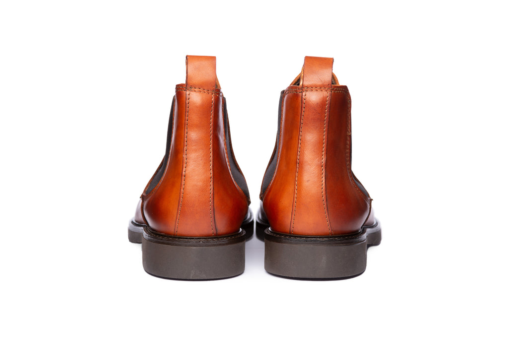 Cognac Chelsea Boot - BAZOOKA 