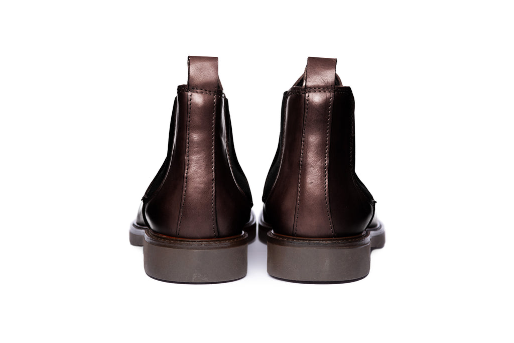 Dark Brown Chelsea Boot - BAZOOKA 