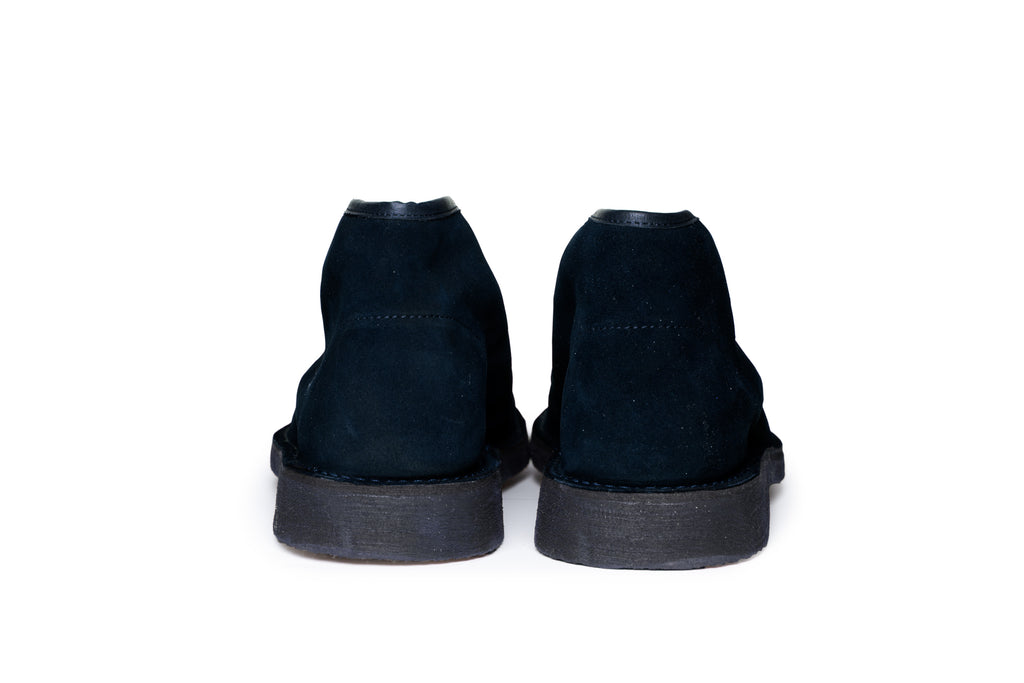 Dark Blue  Suede Desert Boot - BAZOOKA 