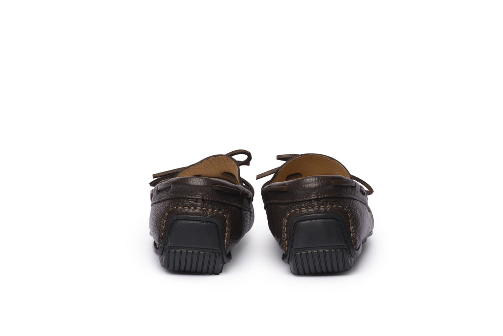 Dark Brown Summer Mocassin - BAZOOKA 