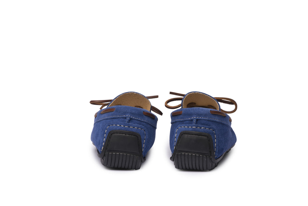 Electric Suede Blue Mocassin - BAZOOKA 