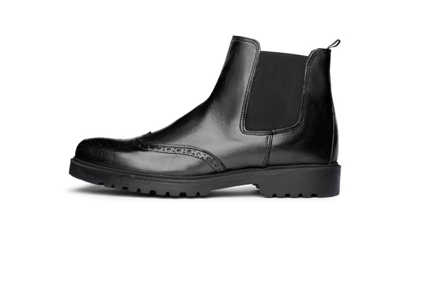 Black Brogue Chelsea - BAZOOKA 