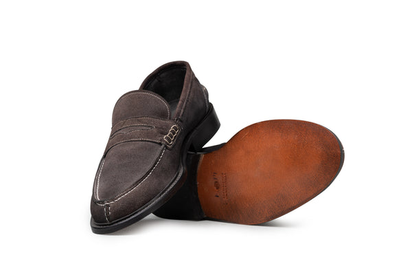 Blue Suede Mocassin - BAZOOKA 