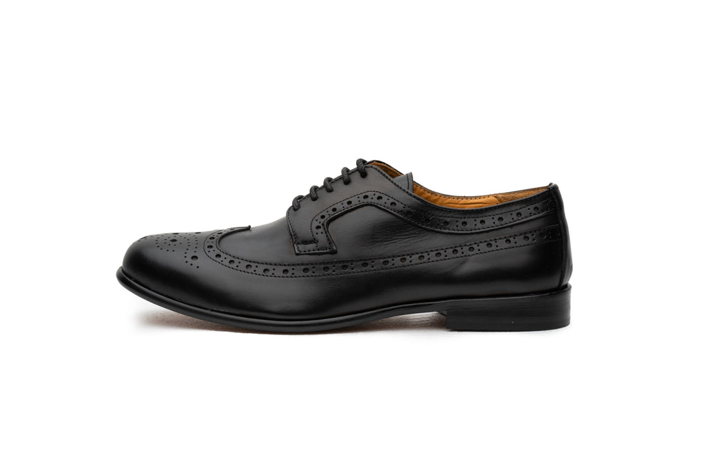 Black Brogue Derby C - BAZOOKA 