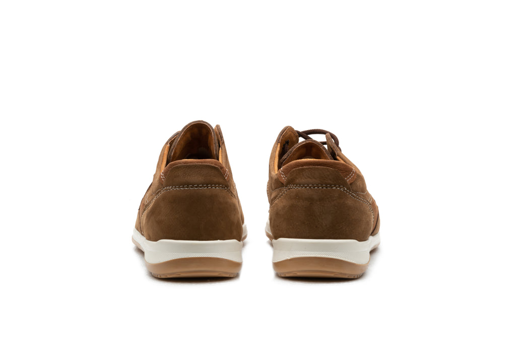 Suede Brown Boat - BAZOOKA 